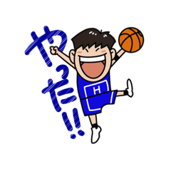 [LINEスタンプ] バスケ小娘s
