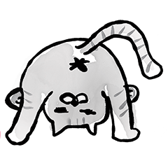 [LINEスタンプ] シブネコ2