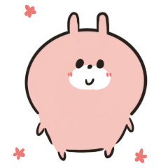 [LINEスタンプ] ほんわかうさぎのスタンプ