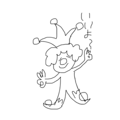 [LINEスタンプ] ピエろ