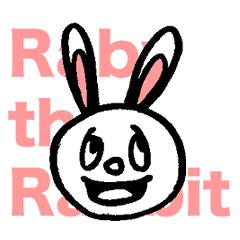 [LINEスタンプ] ラビーのスタンプ その1Re: