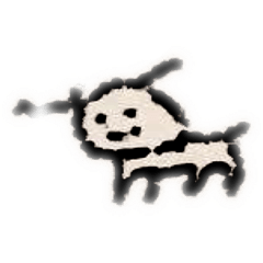[LINEスタンプ] ひとりぼっちのひつじいぬ