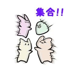 [LINEスタンプ] 第五部の日常
