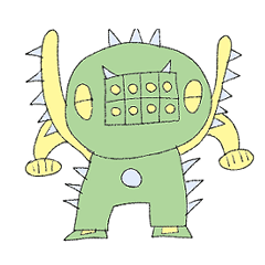 [LINEスタンプ] ザコ敵