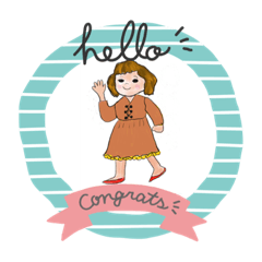 [LINEスタンプ] keiko4th