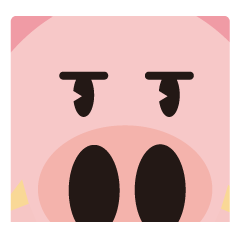 [LINEスタンプ] 日常系ぶたスタンプ