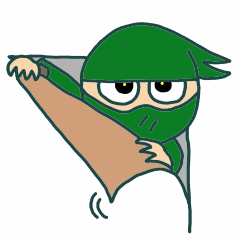 [LINEスタンプ] 待ちあわせニンジャ