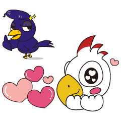 [LINEスタンプ] アットちらし ピッポ＆ワルピッポ