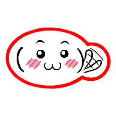 [LINEスタンプ] 吹き出し風 顔文字2