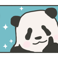 [LINEスタンプ] 熊猫パンダ。毎日使えるの画像（メイン）