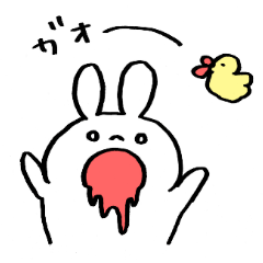 [LINEスタンプ] うさぴょすエブリデイ2