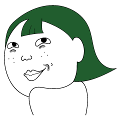 [LINEスタンプ] 猟奇的な彼女