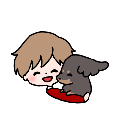 [LINEスタンプ] 犬好きホワトの毎日使えるスタンプ