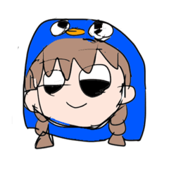 [LINEスタンプ] 動物のかぶりもの女の子たち