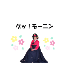 [LINEスタンプ] 横綱ガールズ