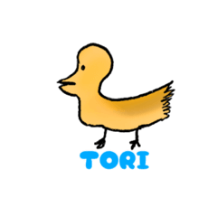 [LINEスタンプ] そぼくなトリ