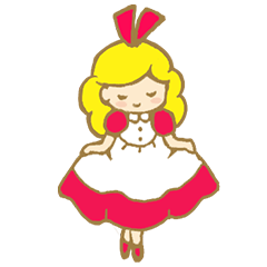 [LINEスタンプ] メルヘンガールちゃん