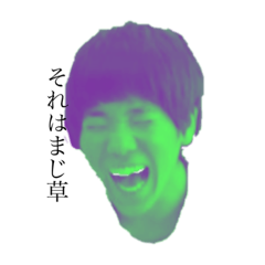 [LINEスタンプ] 緑色〜^_^