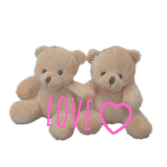 [LINEスタンプ] クマさんからのmessage♡
