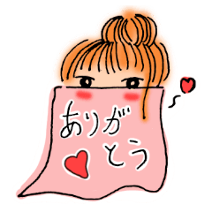 [LINEスタンプ] ほのぼの女子「日常」