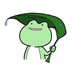 [LINEスタンプ] 日常使いのカエル
