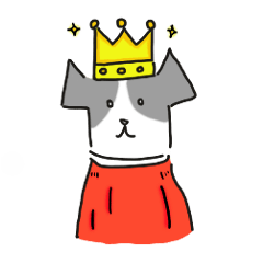 [LINEスタンプ] 喜怒哀楽な犬