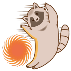 [LINEスタンプ] ゆかいなたぬさん