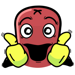 [LINEスタンプ] ホットドッグマン
